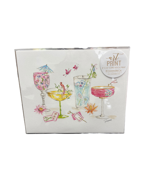 Mahjong Art Print 8x10