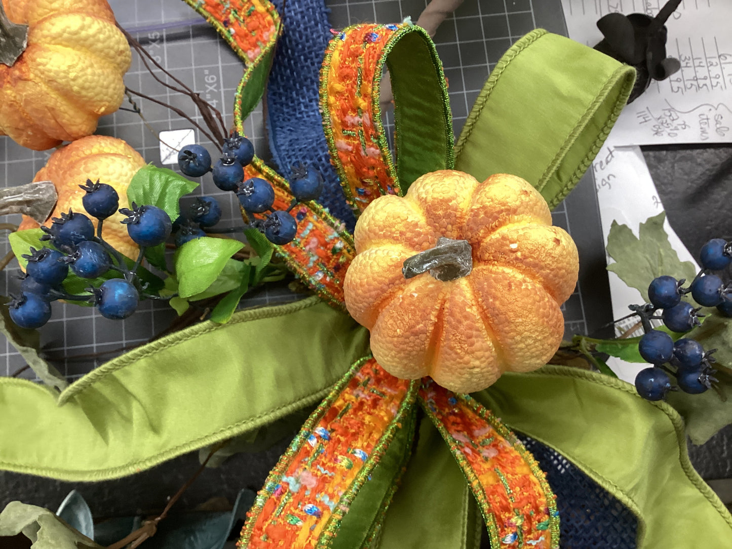Fall lantern bow