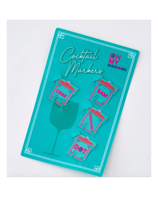 Mahjong Cocktail Markers Pogoda