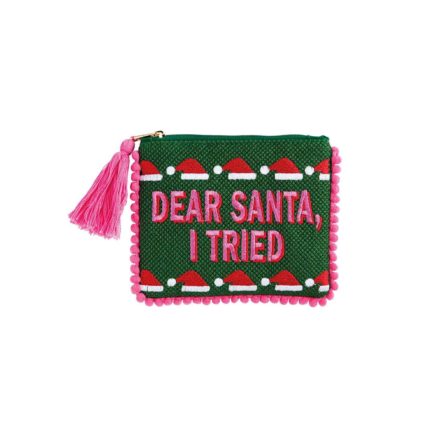 Holiday Pom Pom Case DS - Dear Santa, I Tried