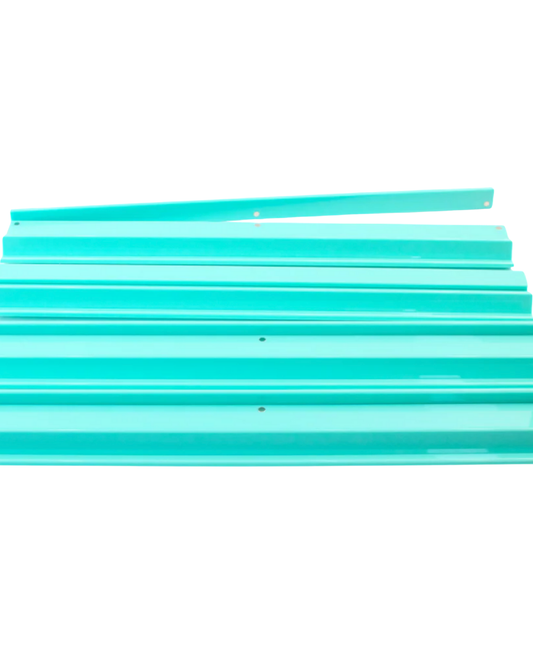 Premium Acrylic Mahjong Rack, Solid Green