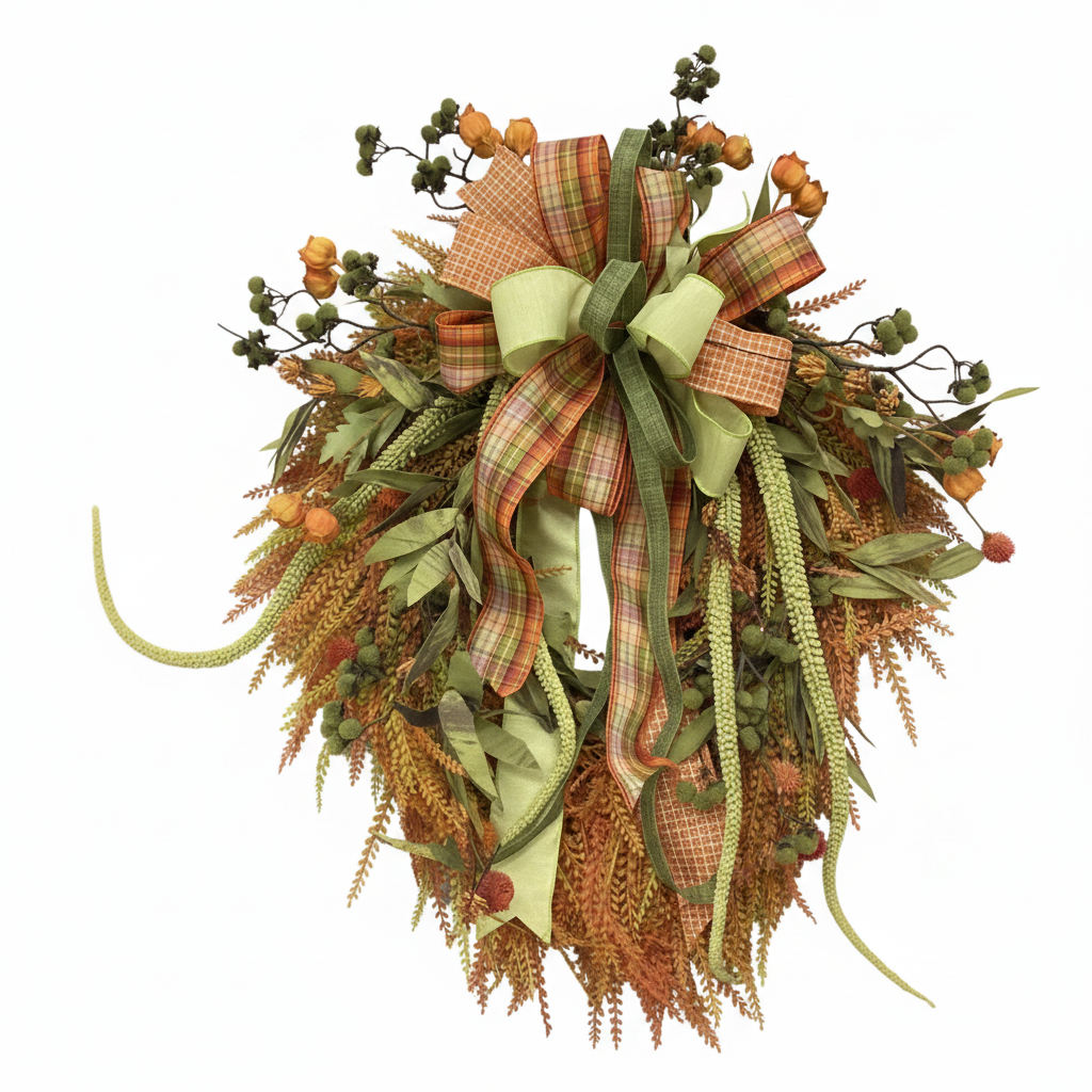 Fall Wreath - Beaded