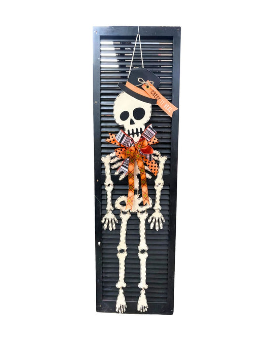 Pre- Made Skeleton Door Hanger