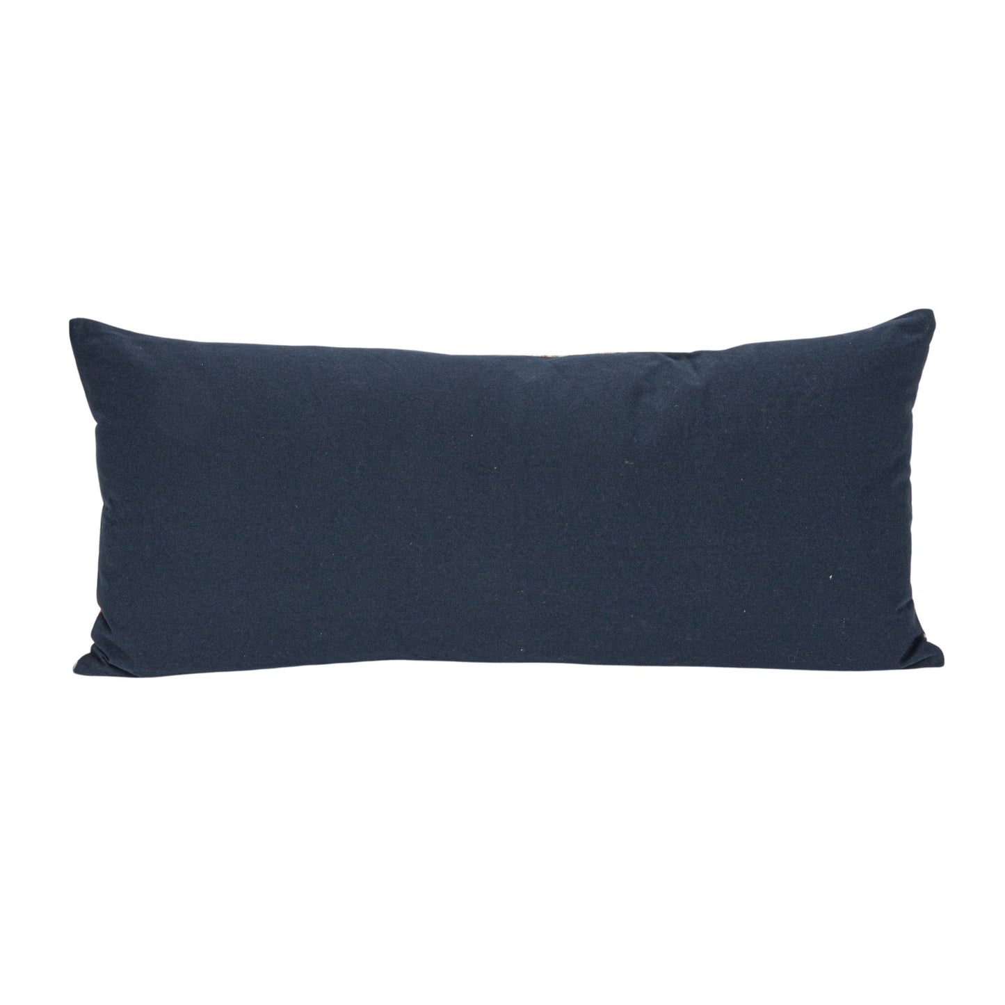 Cotton Blend Velvet Lumbar Pillow with Tigers