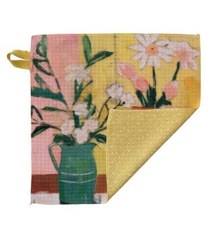 Recycled Microfiber Two Sided Dish Cloth