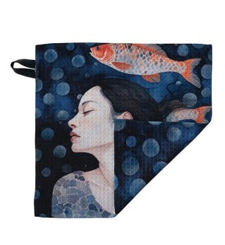 Recycled Microfiber Two Sided Dish Cloth