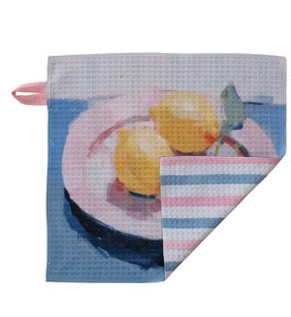 Recycled Microfiber Two Sided Dish Cloth
