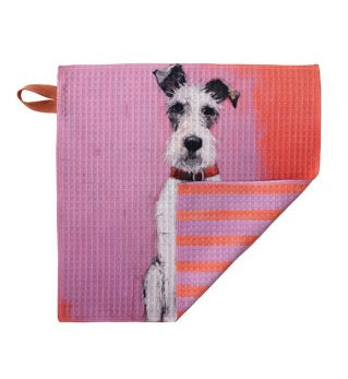 Recycled Microfiber Two Sided Dish Cloth