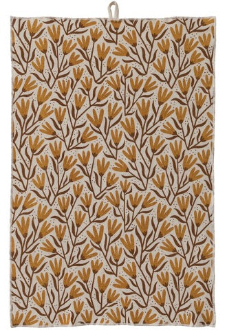 Cotton Printed Terry Cloth Tea Towel
