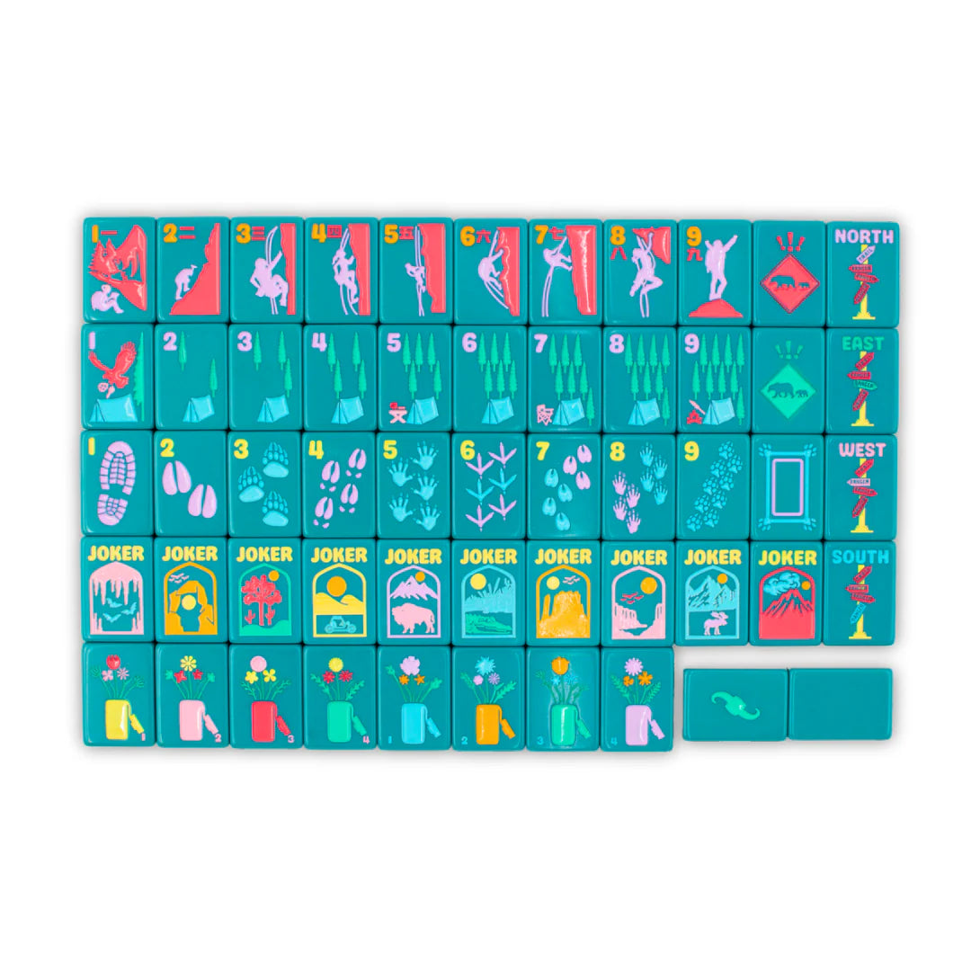 Mahjong Tile Set The Park Series