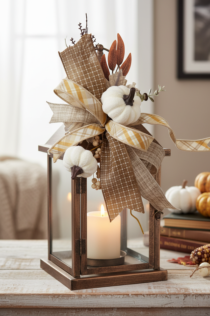 Accent Bow - Fall Neutral