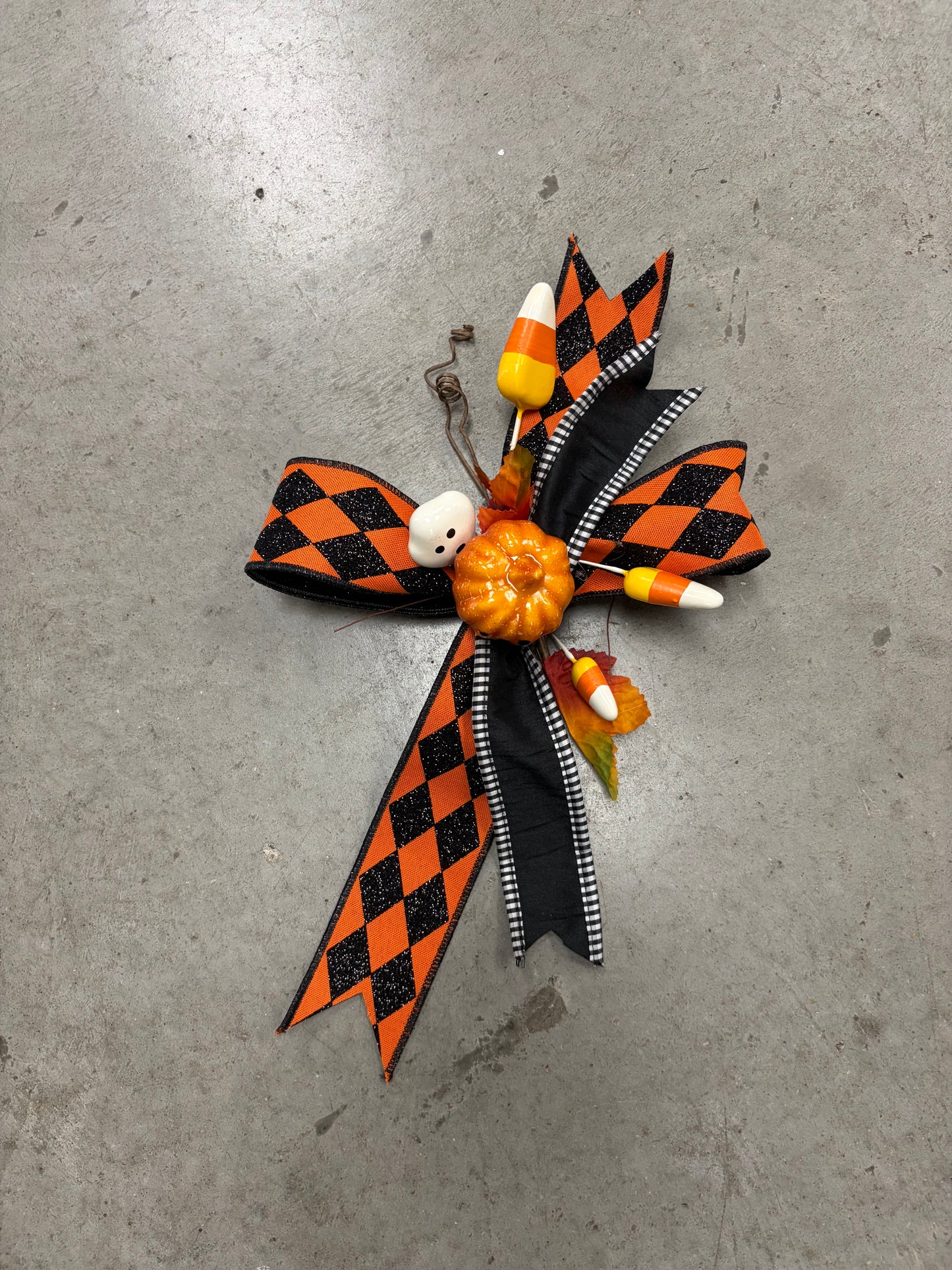 Halloween Lantern Bow
