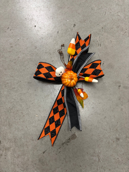 Halloween Lantern Bow