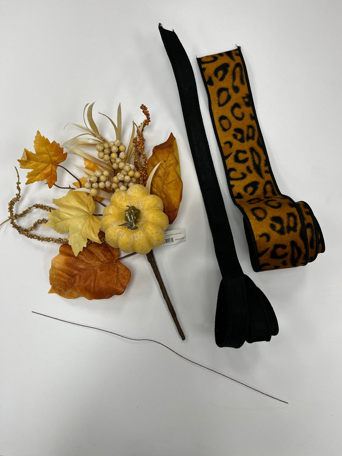 Cheetah Print Fall Accent Bow Kit