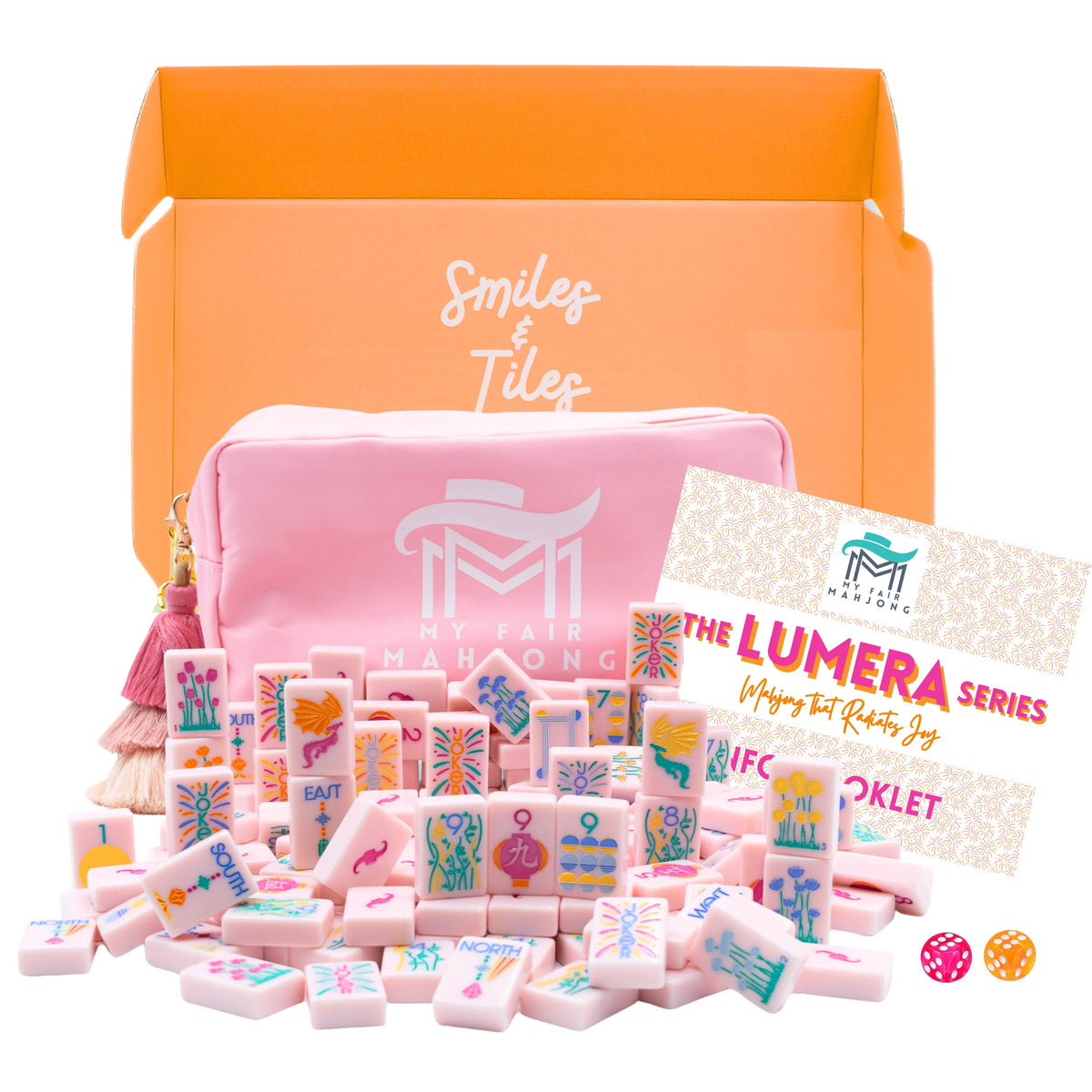 Mahjong Tile Set - The Lumera Series