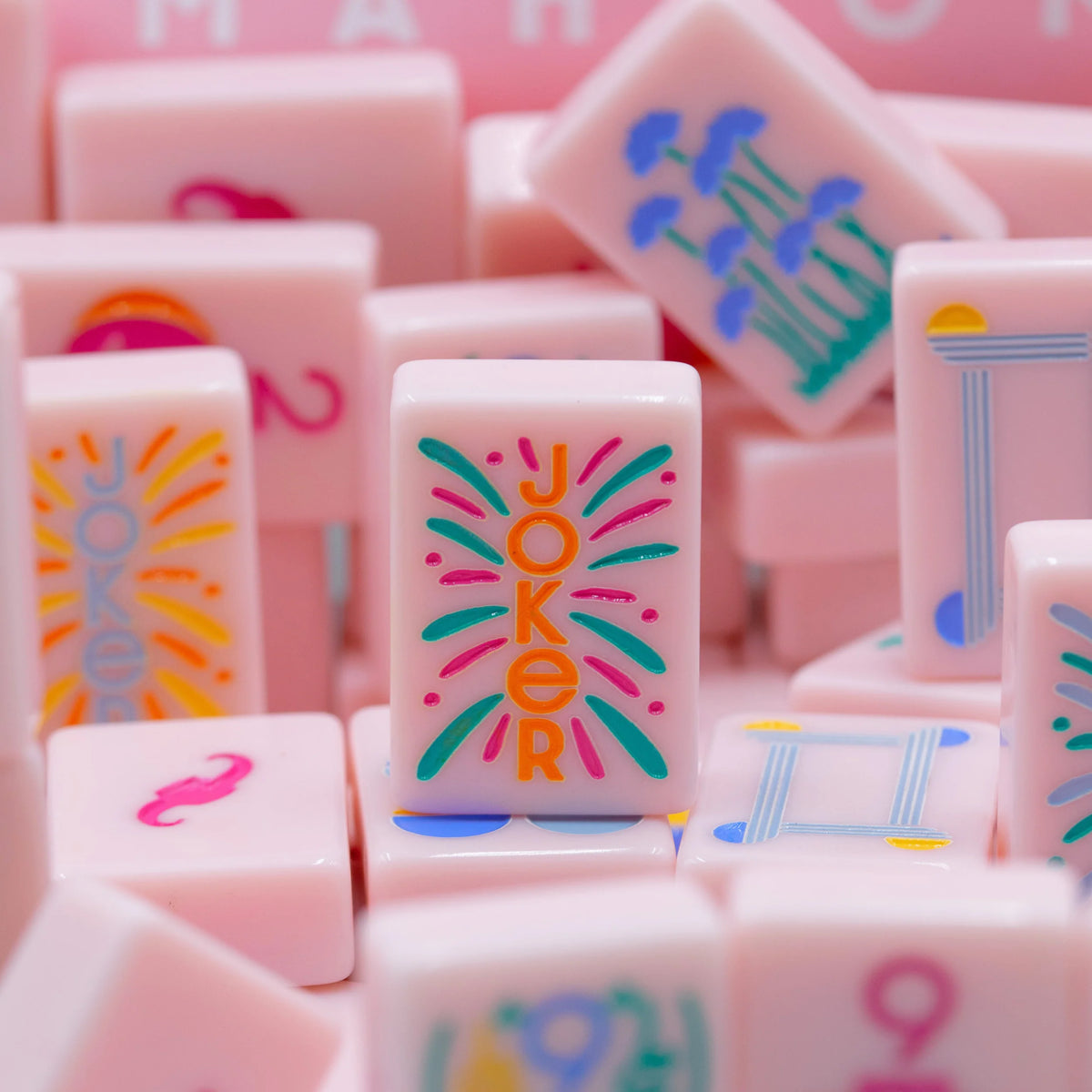 Mahjong Tile Set - The Lumera Series
