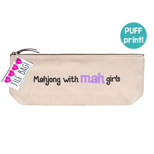 Mahjong Tile Bag - Mahj with Mah Girls