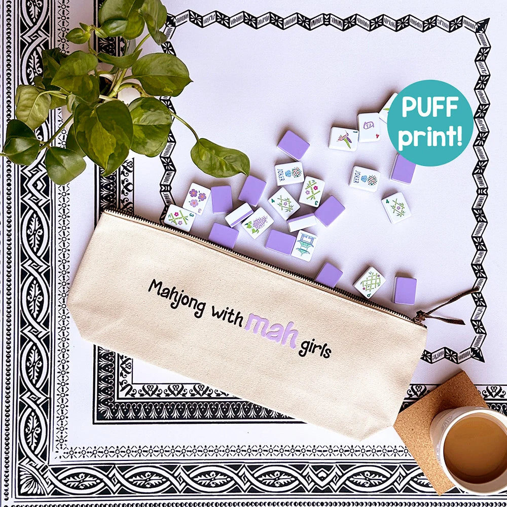Mahjong Tile Bag - Mahj with Mah Girls