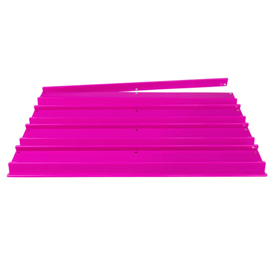 Premium Acrylic Mahjong Rack, Solid Magenta