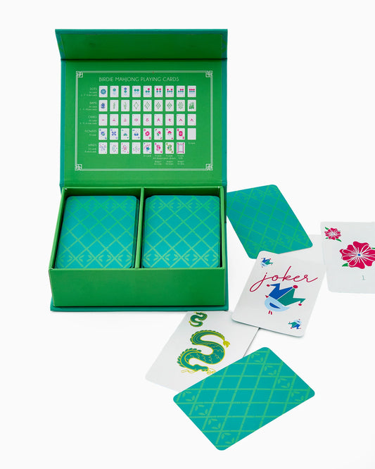 Mahjong Birdie Playing Cards