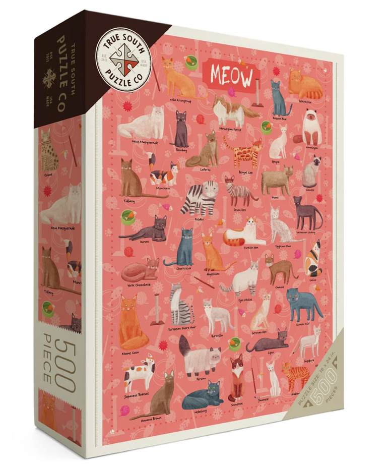 500 Piece Puzzle -- Meow