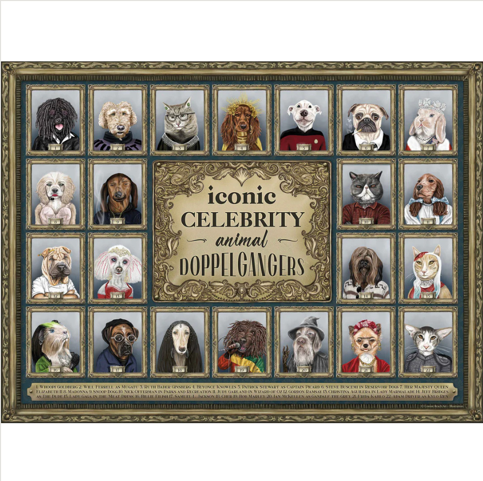 500 Piece Puzzle - Celebrity Doppelgangers