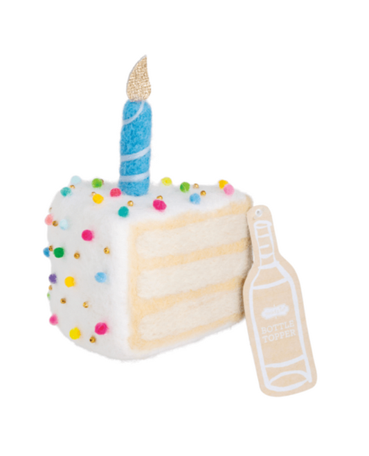 Cake Birthday Bottle Topper