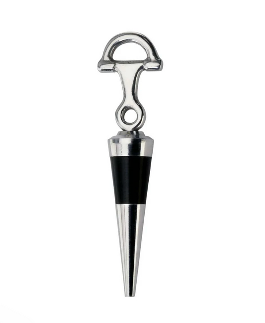 Silver Wine Stopper/Bottle Opener
