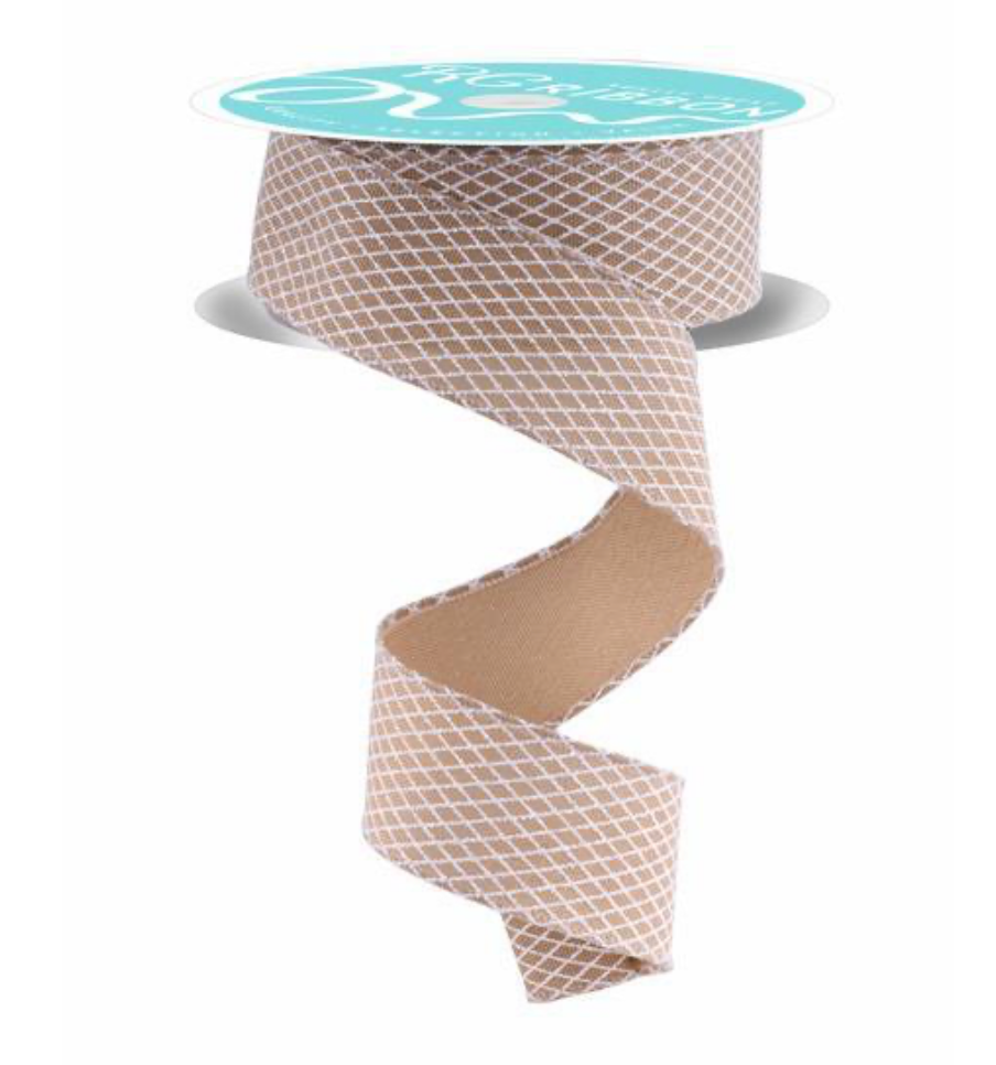 Online-Ribbon 1.5"x10yd Mini Harlequin