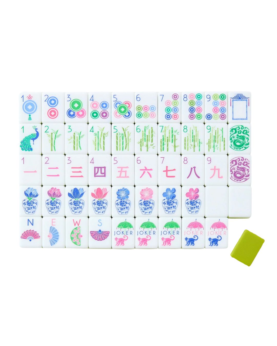 Limoncello Mahjong Tile Set
