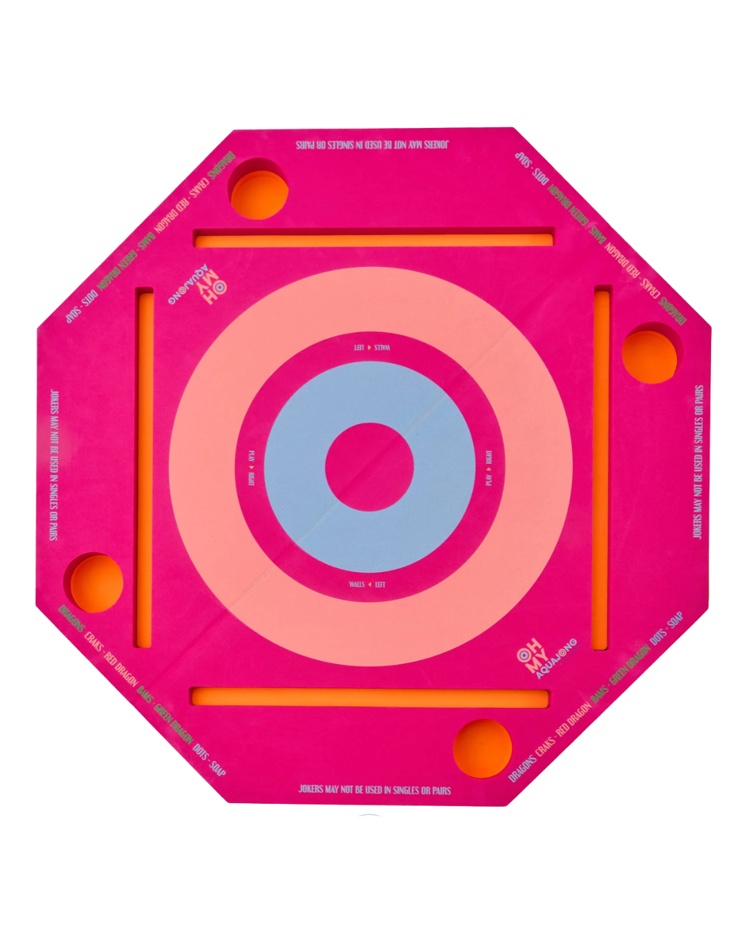 Pink Aqua-Jong Pool Mat