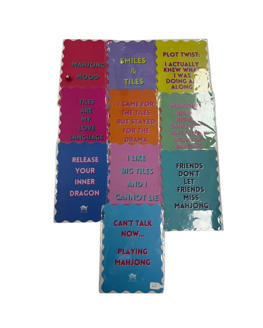 Mahjong Shuffle Card