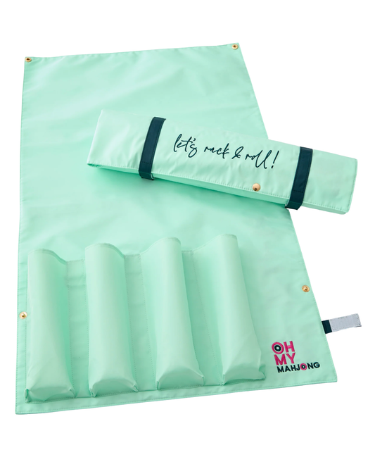 Mahjong Mint Let's Rack & Roll Bag