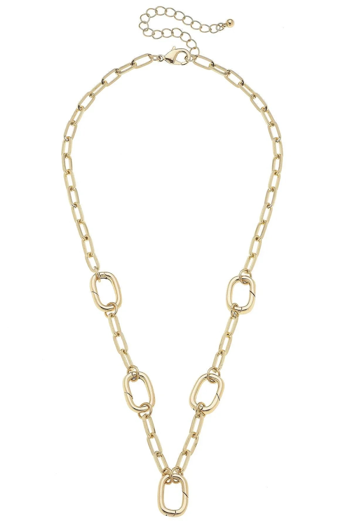 Canvas Avery Multi-Charm Necklace
