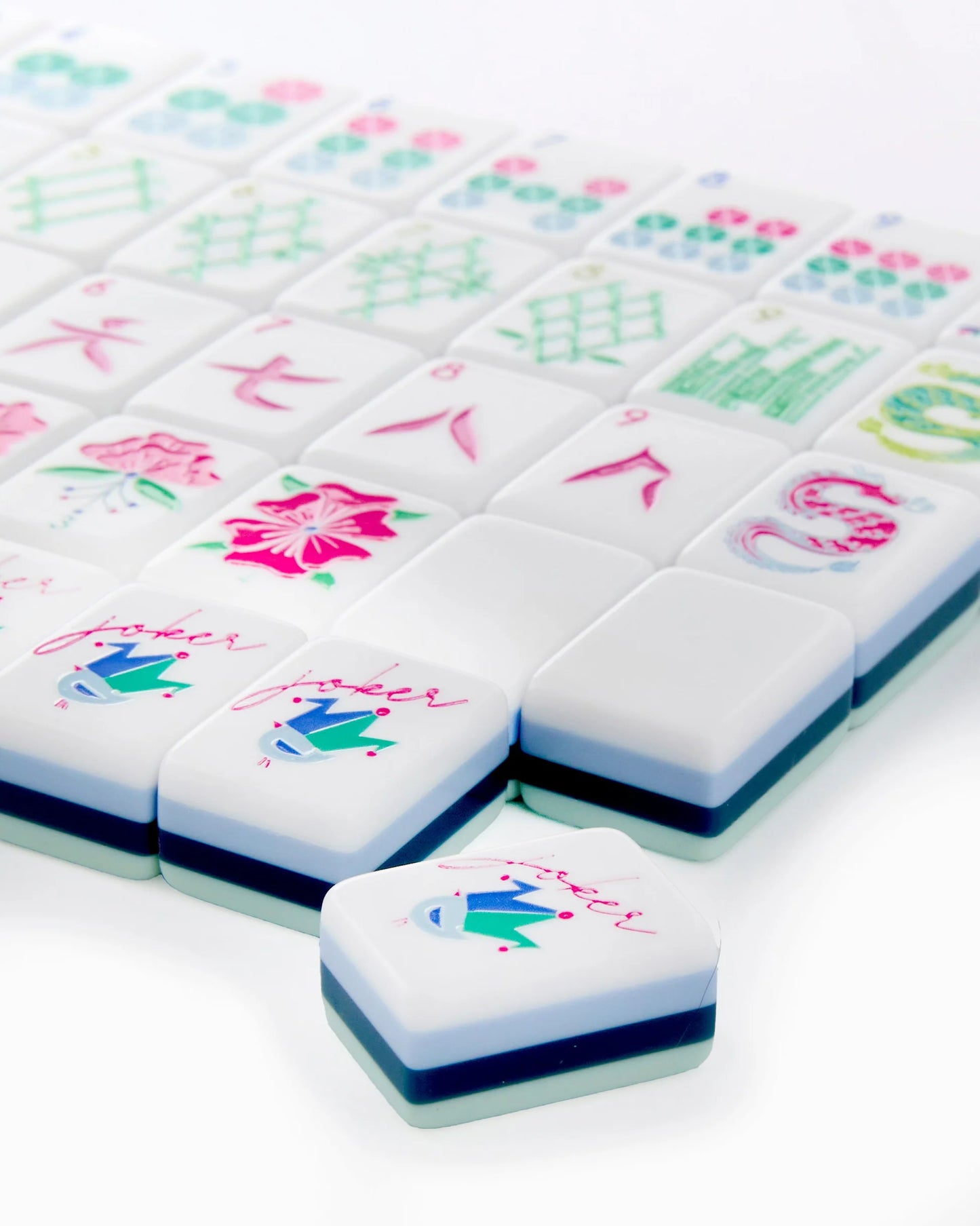Mahjong Tile Set Birdie