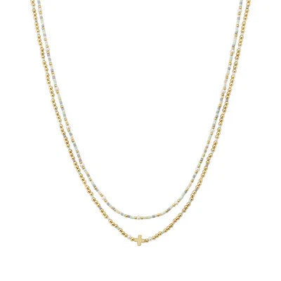 Meghan Browne Necklace: BODA-MT Boda Mint