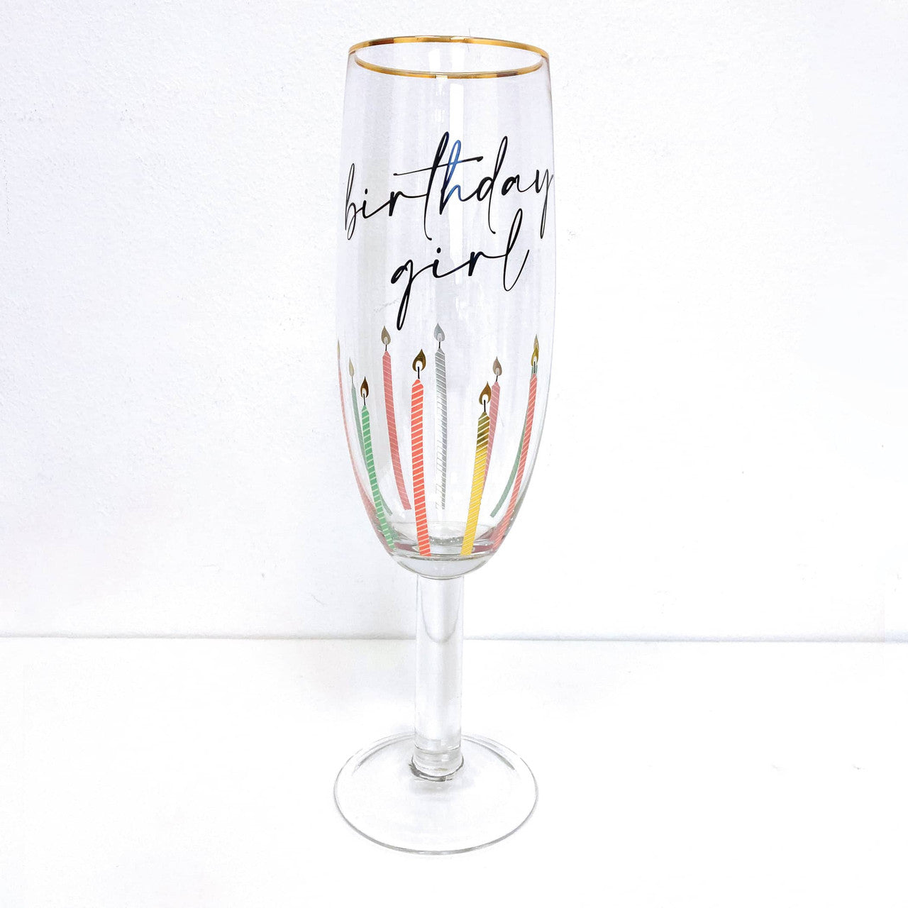 30oz Champagne Glass - Multi Birthday