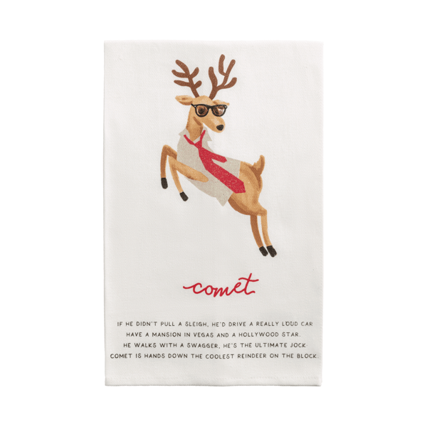 Comet Poem Towel