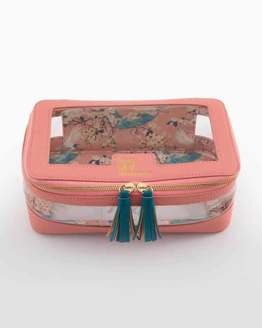 Coral Tile Storage Bag