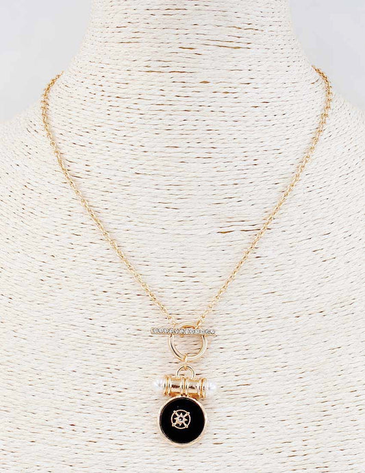 Meghan Browne Necklace: COVE Black
