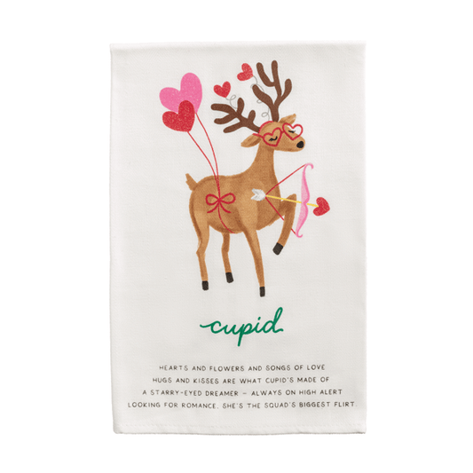 Cupid Poem Towel