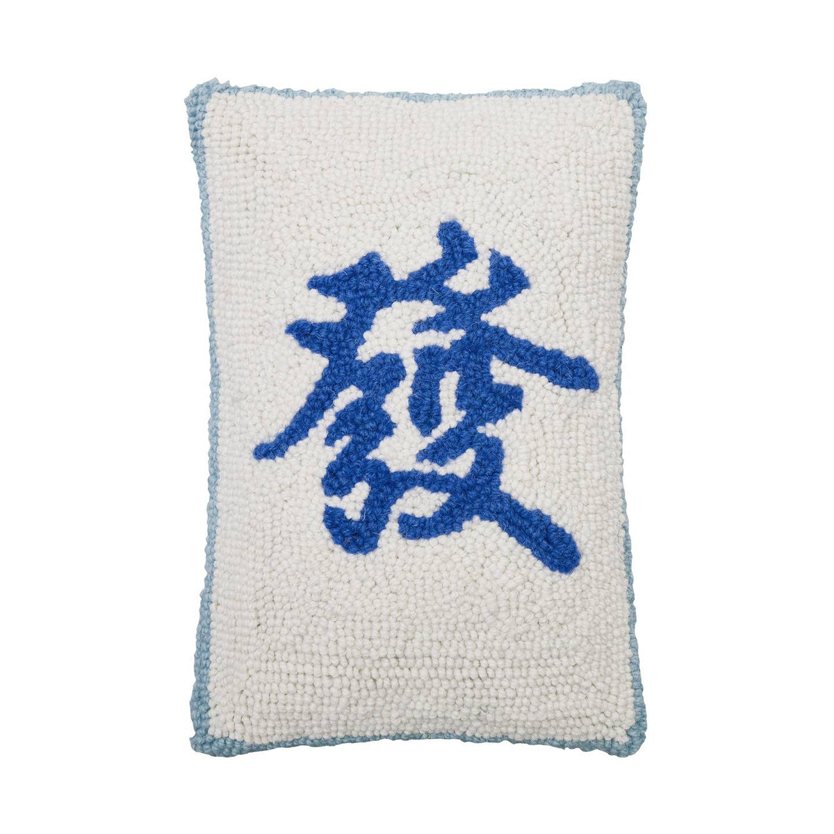 Mahj Dragon Hook Pillow Poly Filled