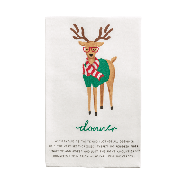Donner Poem Towel
