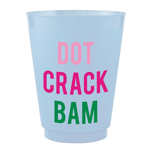Frost Cup - Dot Crack Bam, Set of 8
