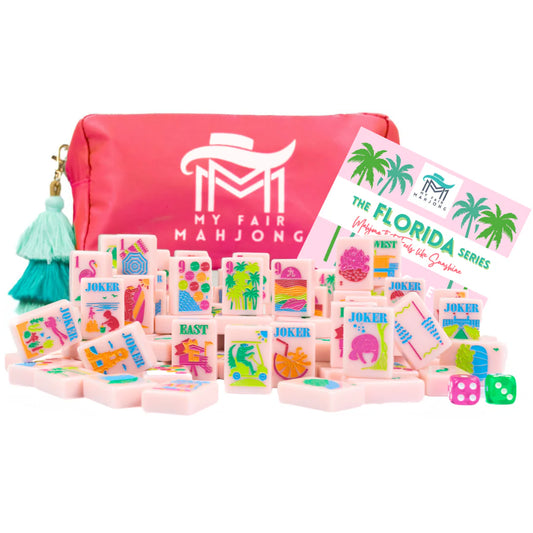 Mahjong Tile Set The Florida Series