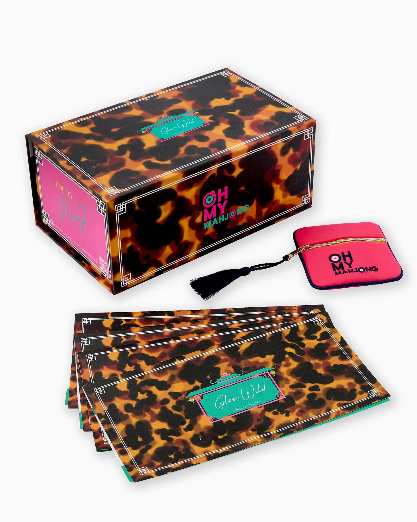 Mahjong Tile Set Glow Wild