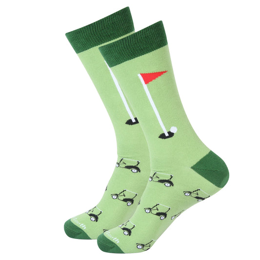 Men's Socks - Golfing for Birdie