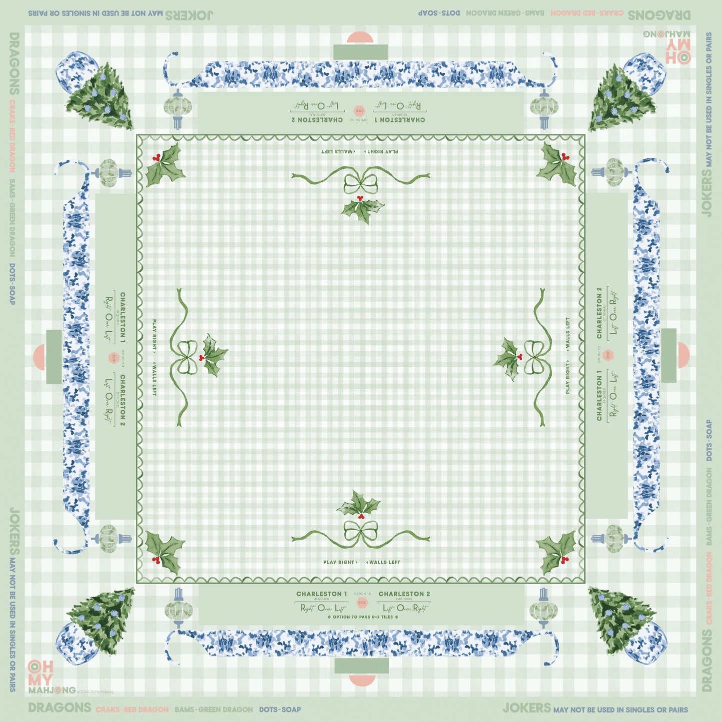 Holly Jolly Mat in Tube