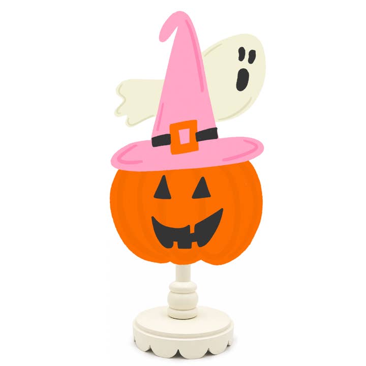 Topper: Witchy Pumpkin