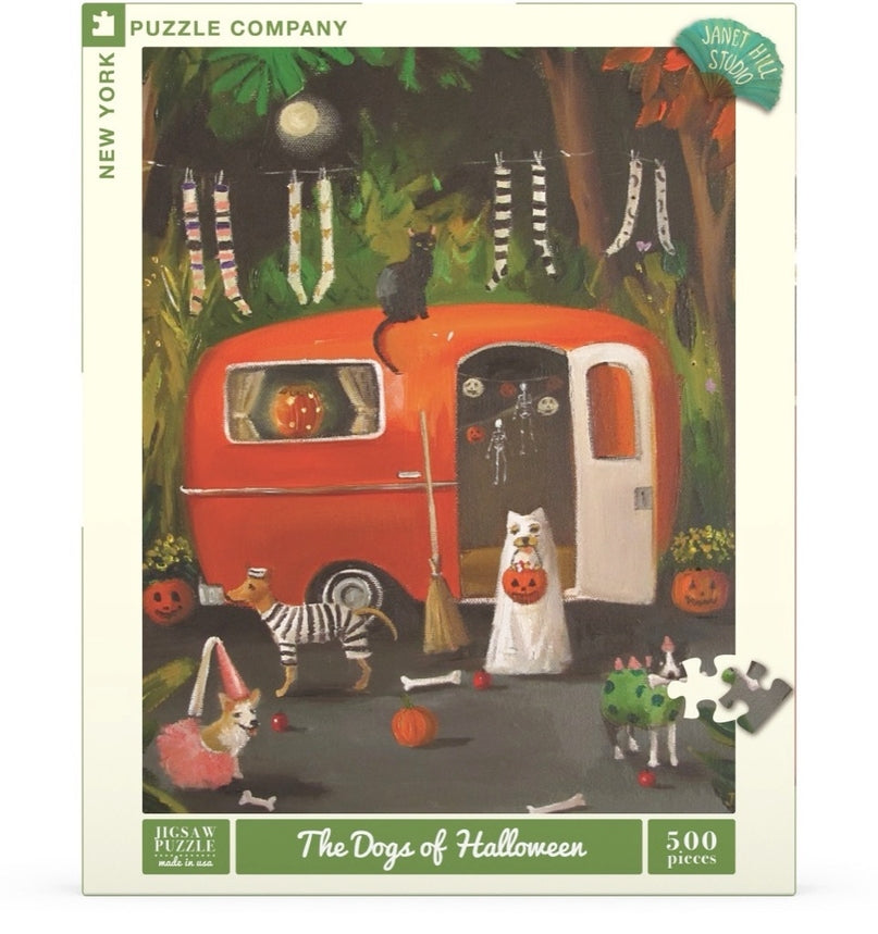 The Dogs of Halloween  - 500 Piece Jigsaw Puzzle